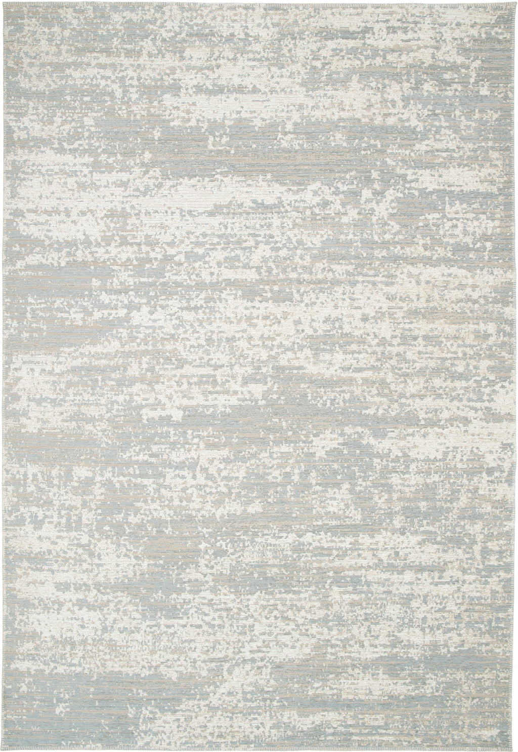 Paradise Living – Tapete Abstrato Adore 4002/350 Cinzento, vista frontal completa, design desgastado em tons cinza e creme