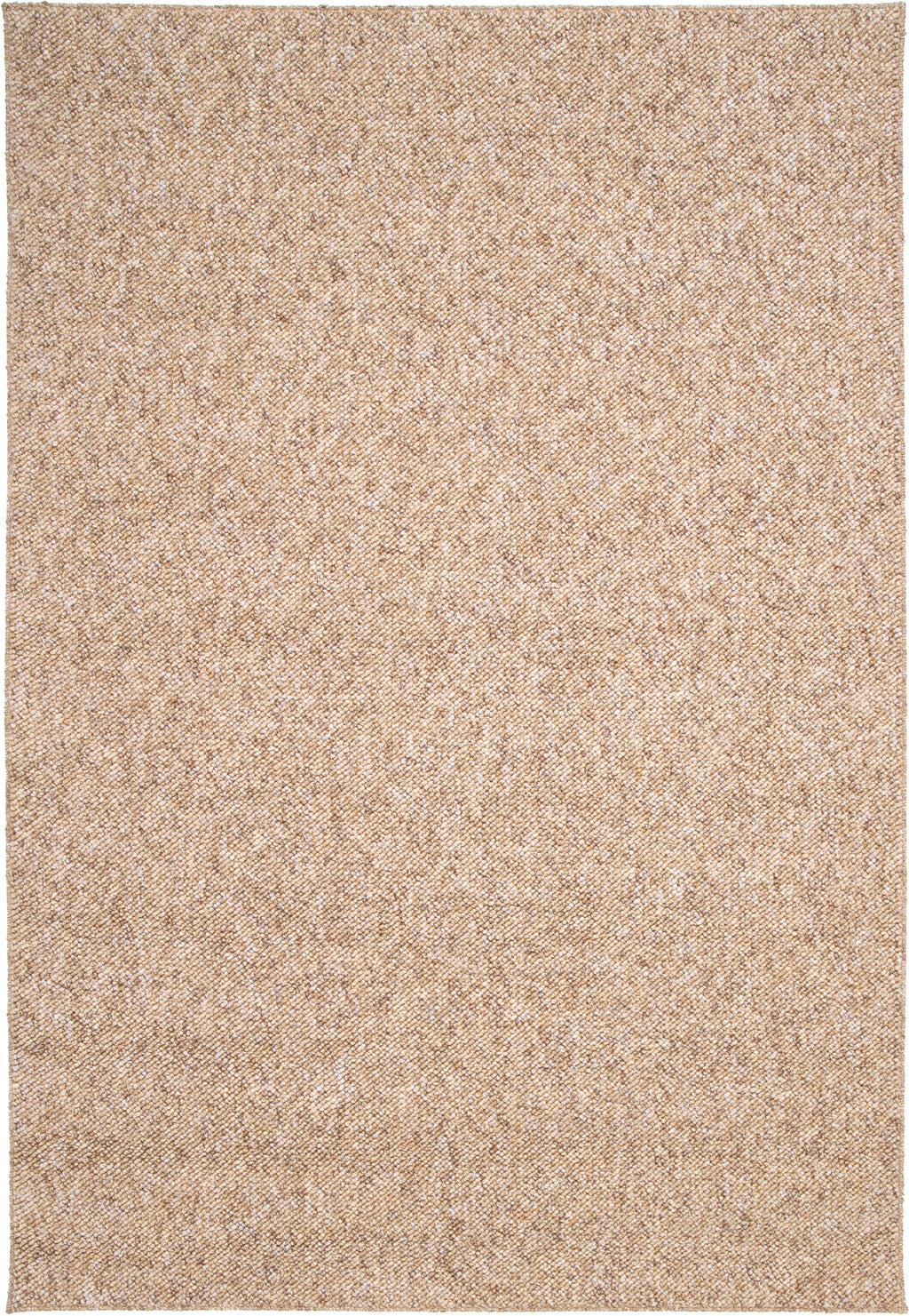 Paradise Living – Tapete Lavável Polo 71511/050 Bege com textura de lã grossa mesclada em tons bege e castanho claro, certificação OEKO-TEX®