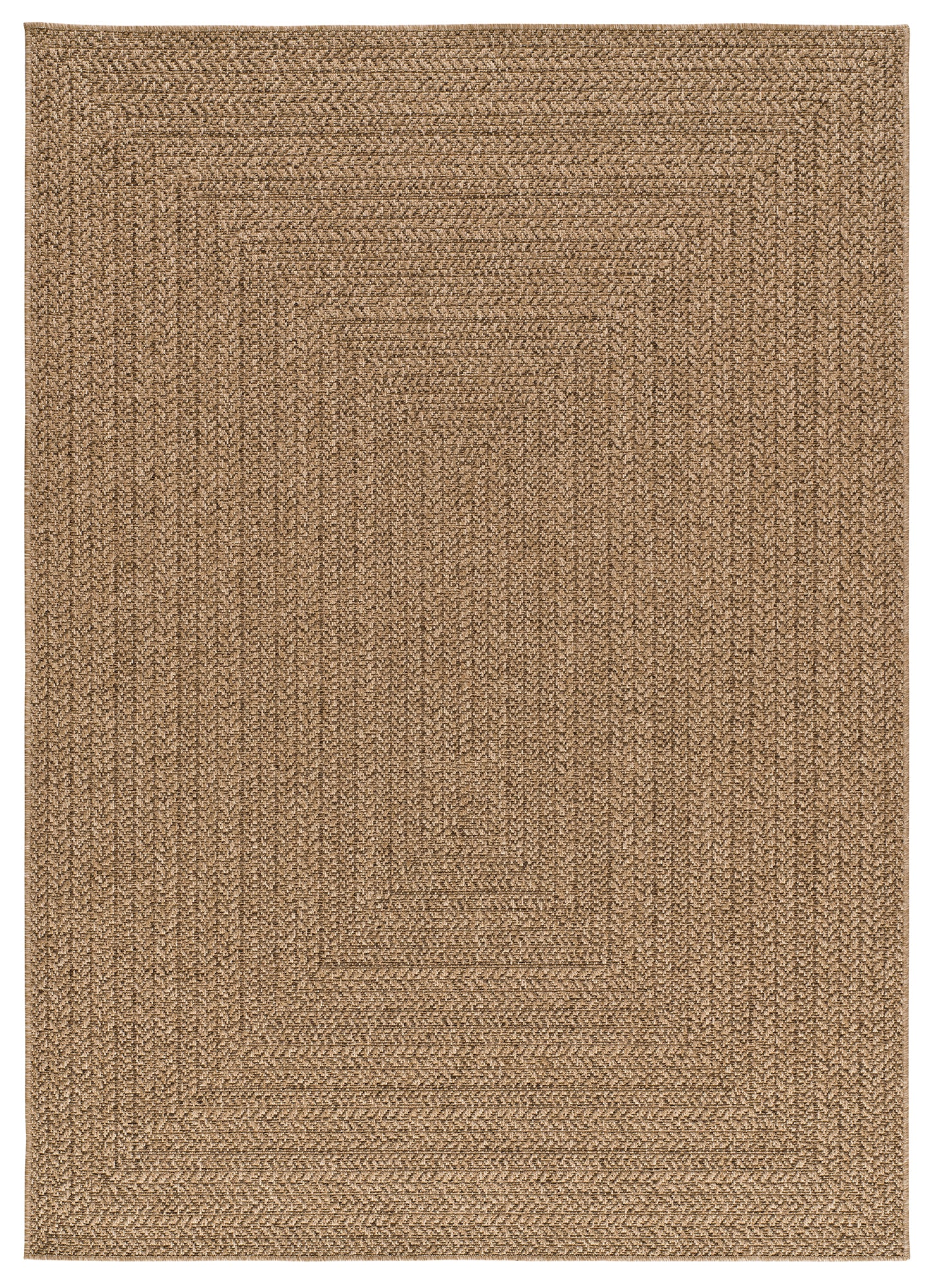 Tapete de exterior Acra 5001 Natural em tom castanho, com textura natural, frente | Paradise Living