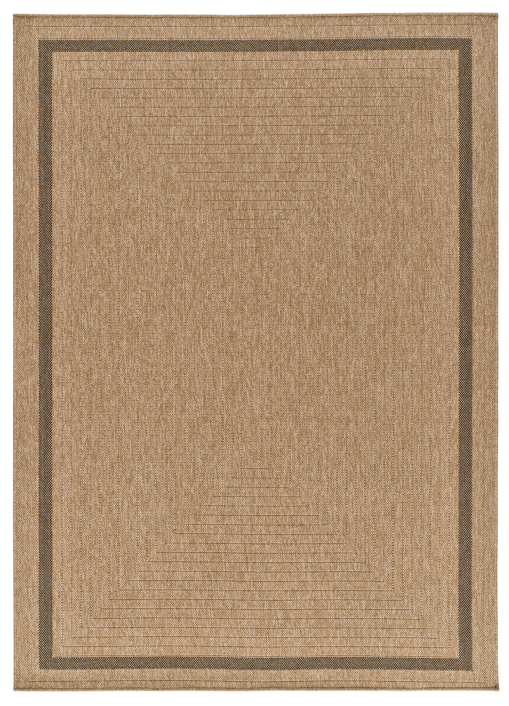Tapete de exterior Acra 5011 Natural em tom castanho, com textura natural, frente | Paradise Living