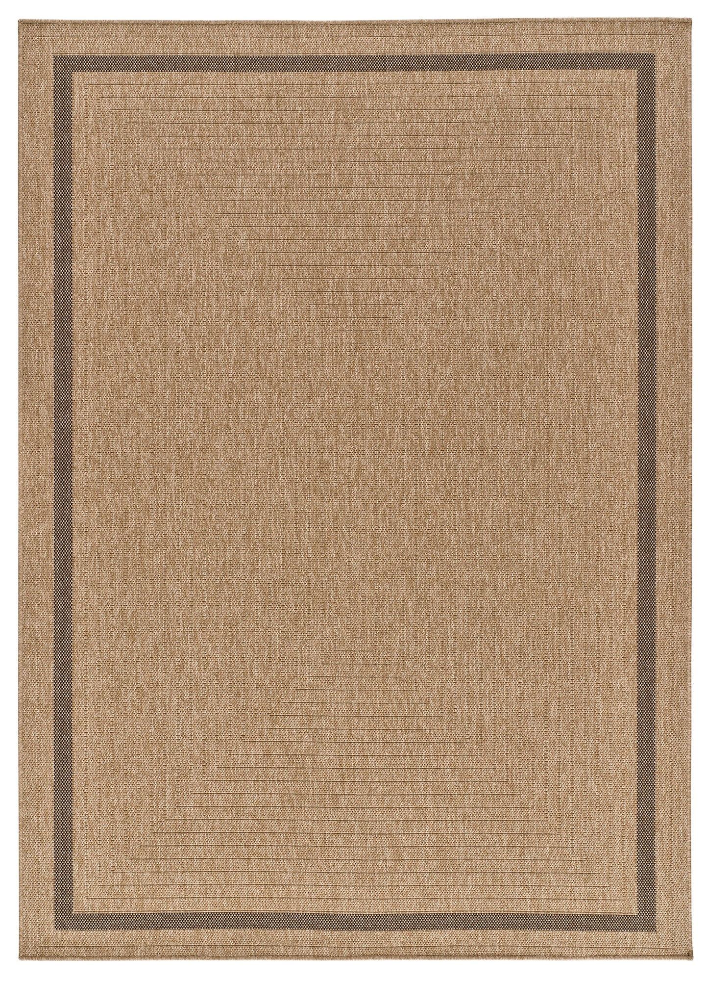 Tapete de exterior Acra 5011 Natural em tom castanho, com textura natural, frente | Paradise Living