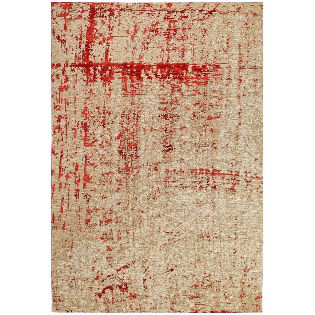 Paradise Living - Tapete Vintage Antik Cloud 006 Vermelho, vista frontal do tapete