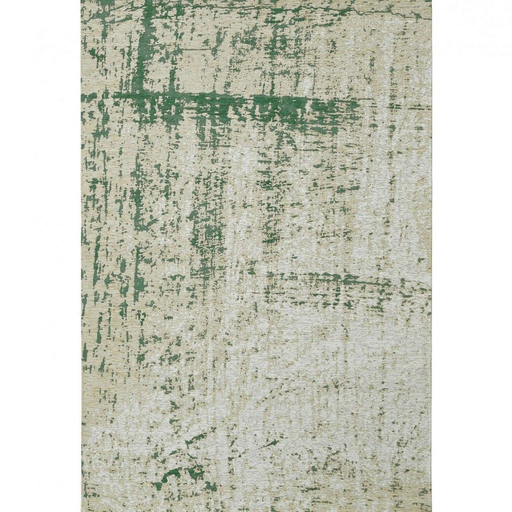 Paradise Living - Tapete Vintage Antik Cloud 095 Verde, vista frontal do tapete