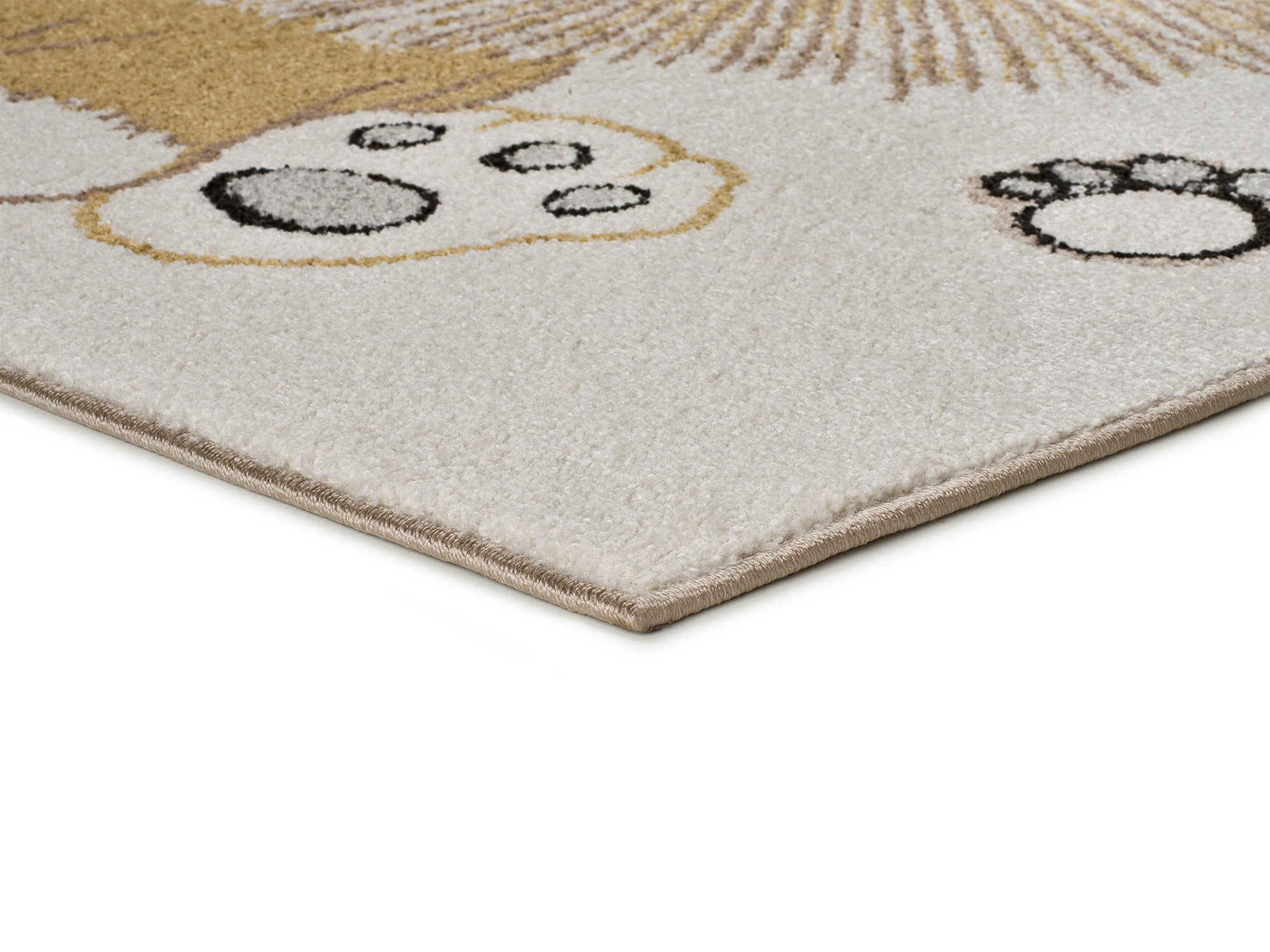 Detalhe do pelo do tapete infantil Beats 40265 – 9mm, 100% polipropileno