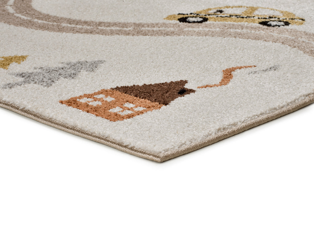 Detalhe do pelo do tapete infantil Beats 40266 – 9mm, 100% polipropileno