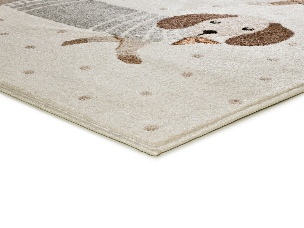 Detalhe do pelo do tapete infantil Beats 40485 – 9mm, 100% polipropileno