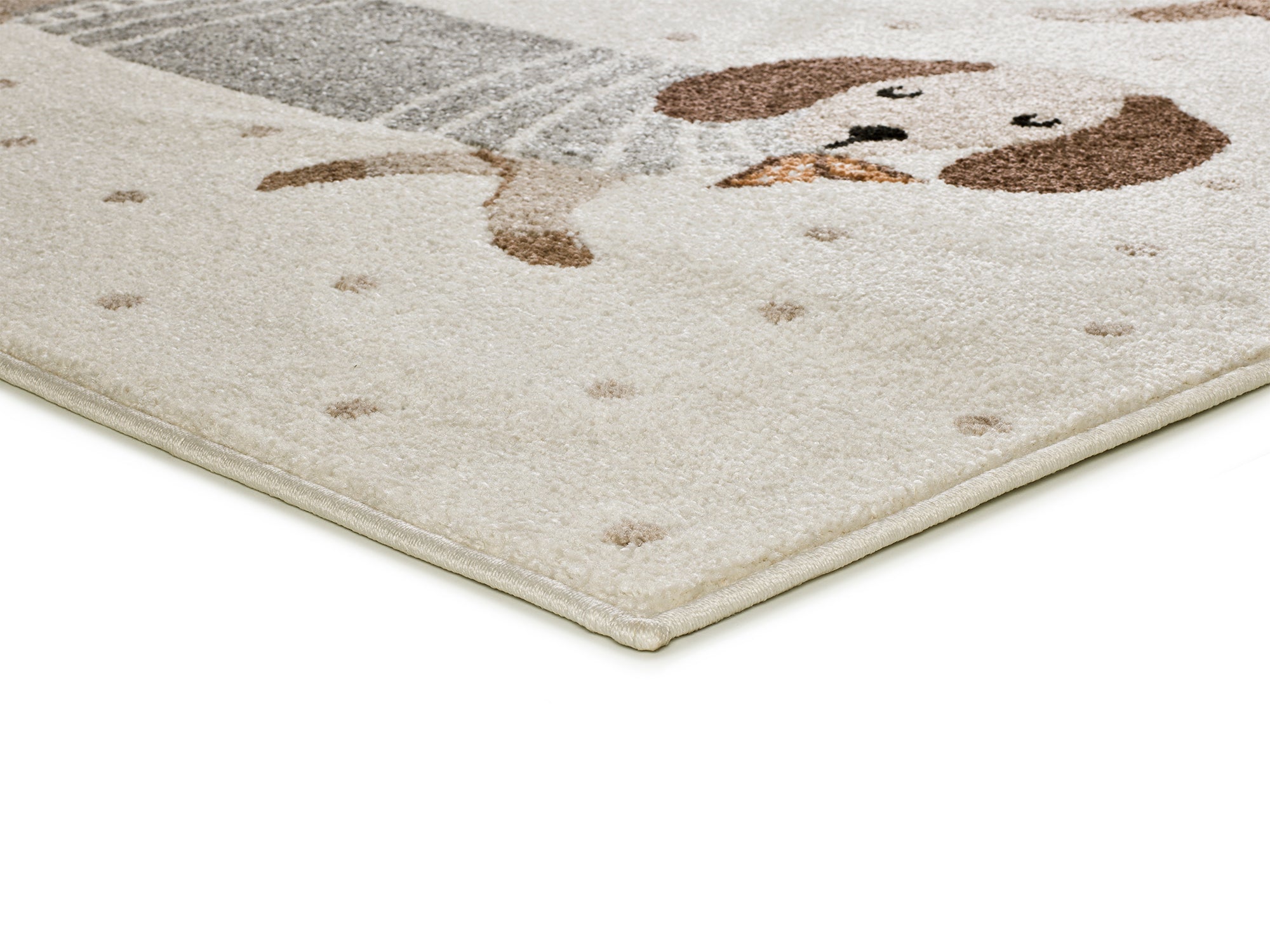 Detalhe do pelo do tapete infantil Beats 40485 – 9mm, 100% polipropileno