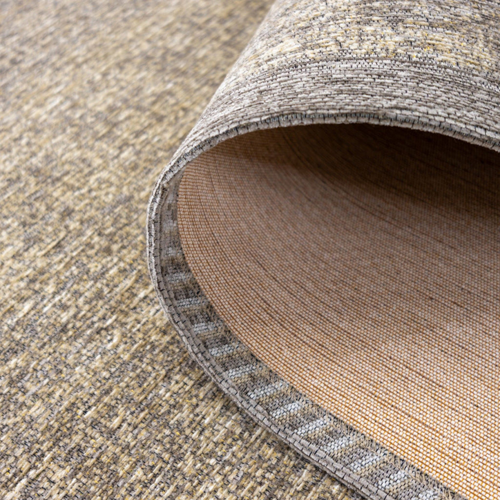 Paradise Living – Tapete Vintage Burma 002 Taupe, tons neutros de taupe e bege, estilo vintage