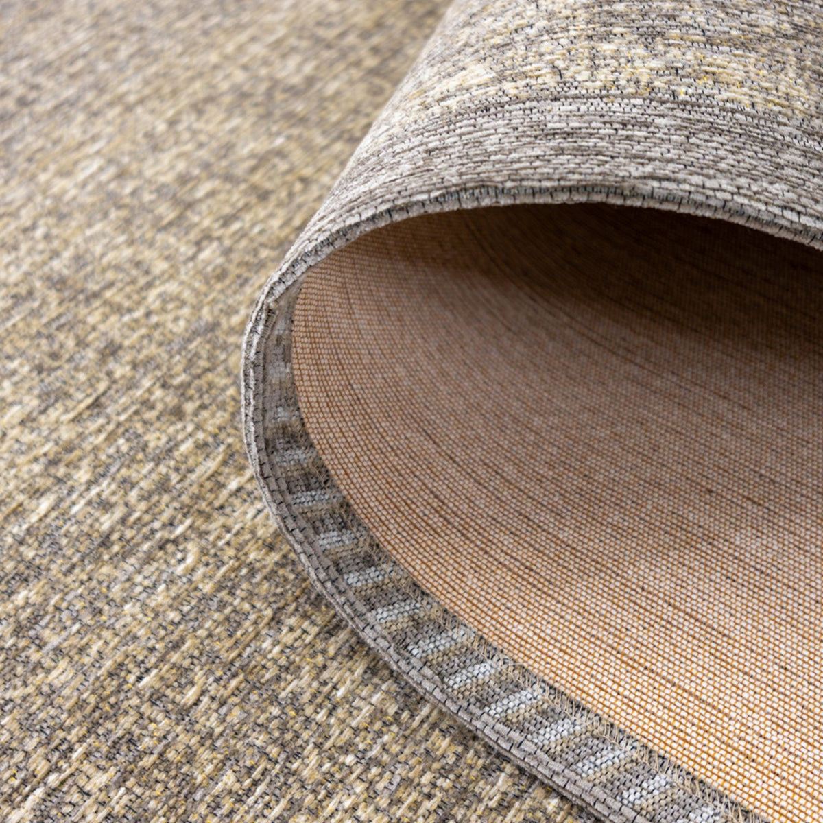 Paradise Living – Tapete Vintage Burma 002 Taupe, tons neutros de taupe e bege, estilo vintage