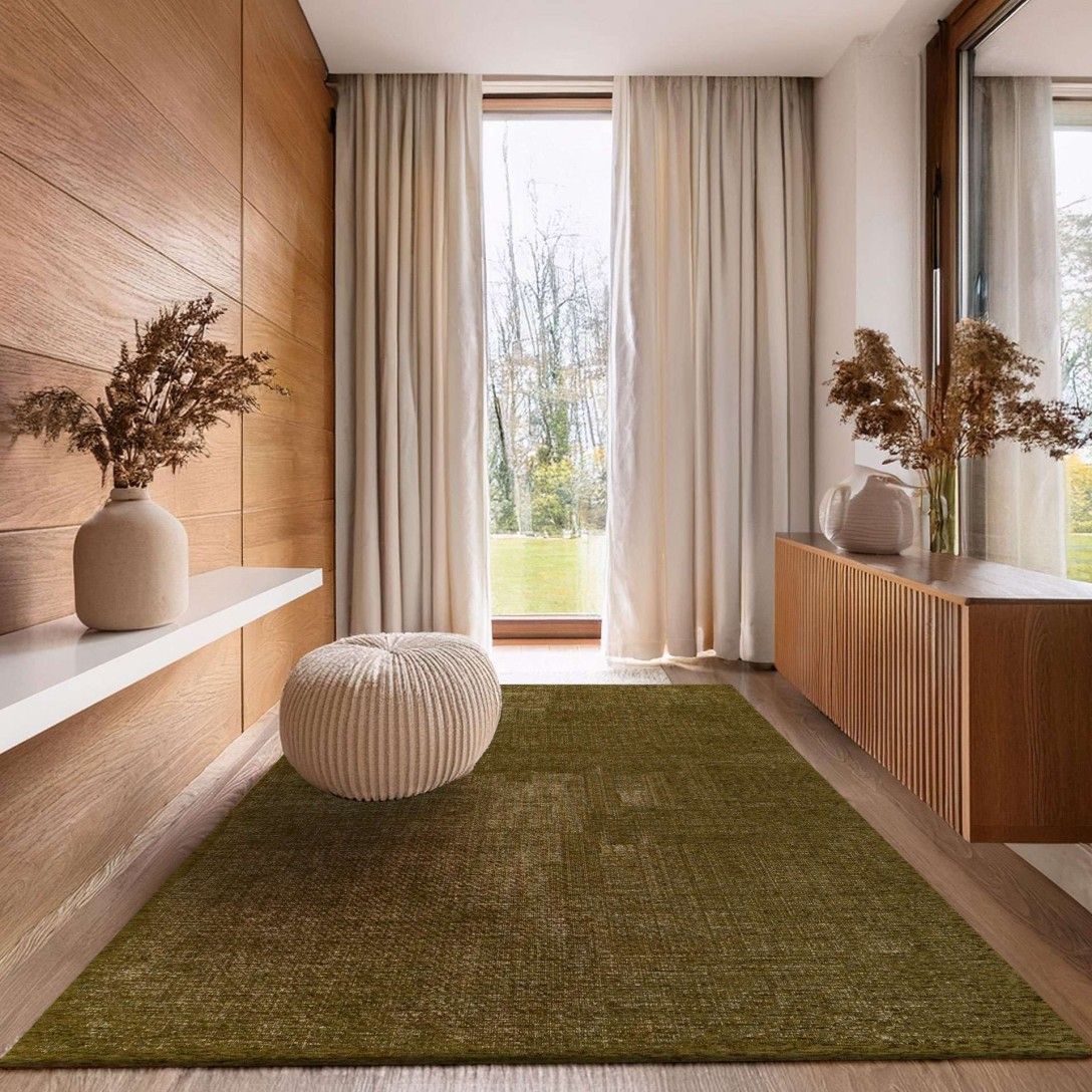Paradise Living – Tapete Vintage Burma 005 Verde, design vintage contemporâneo e resistente ao desgaste