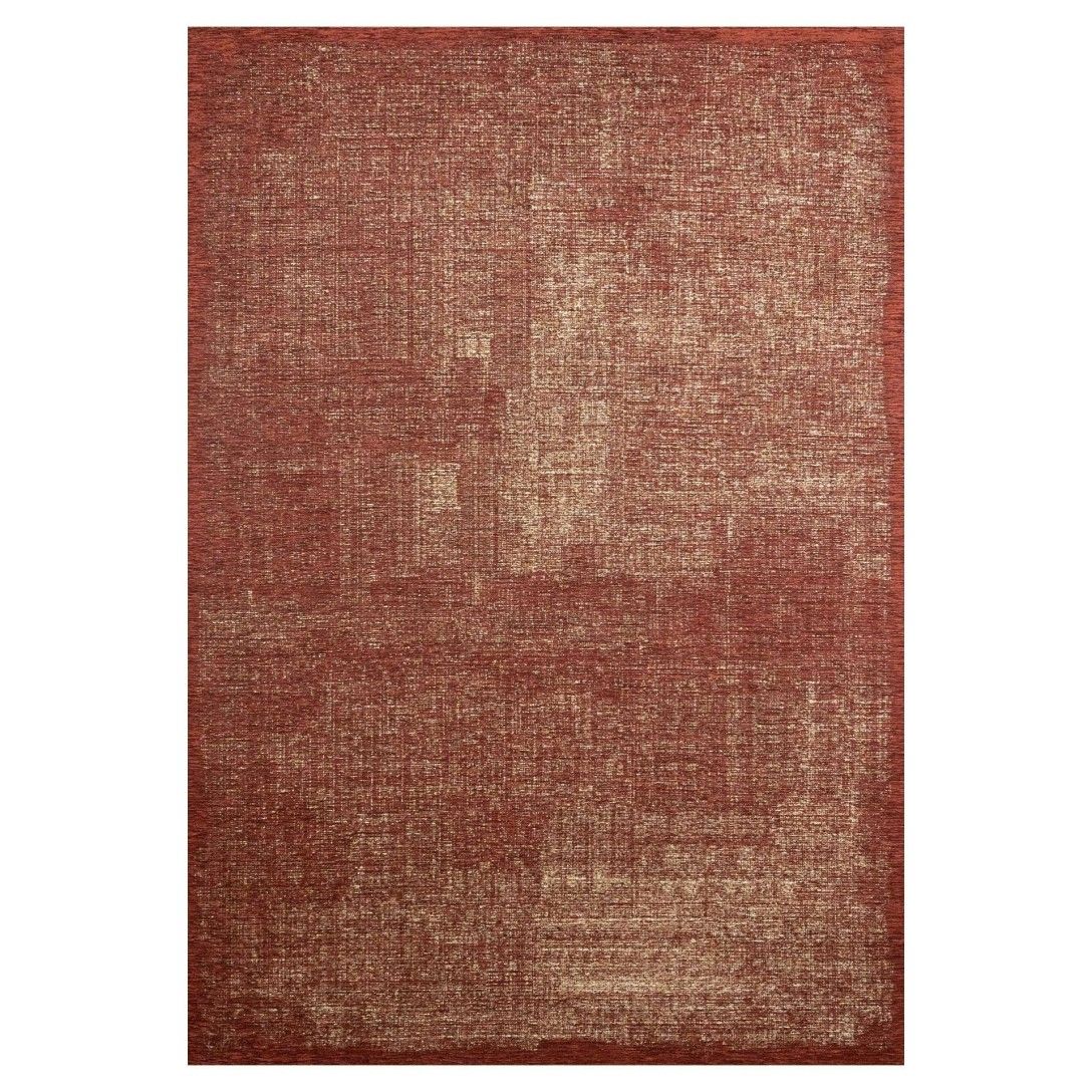 Paradise Living — Tapete Vintage Burma 006 Vermelho em chenille