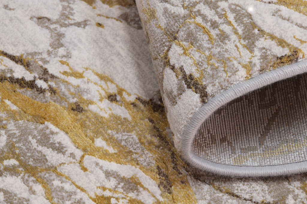 Paradise Living — Tapete Jaspe amarelo dobrado, textura e espessura