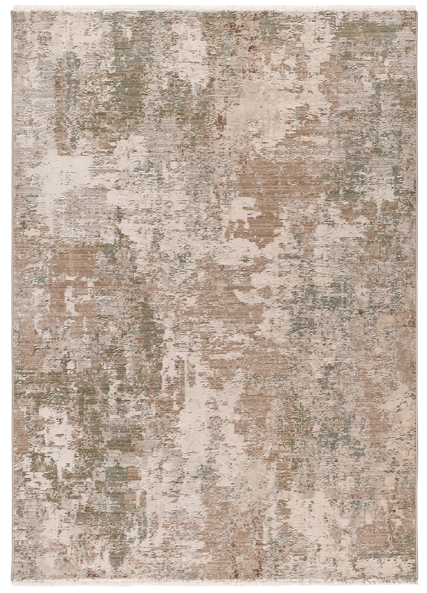 Tapete Ona 52093 verde terracota com design abstrato vintage | Paradise Living