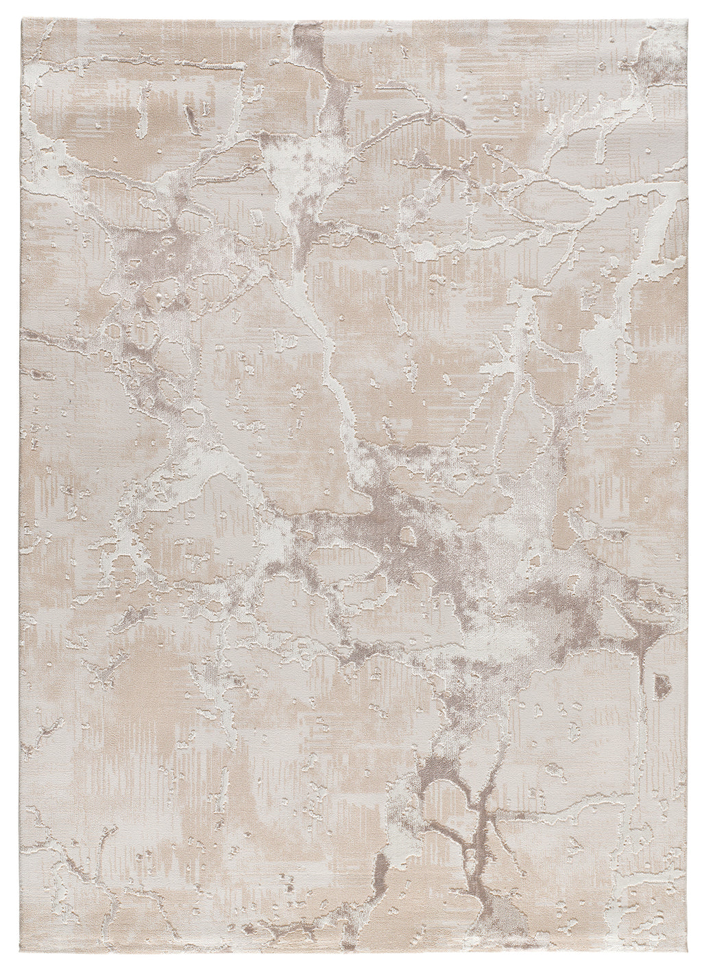 Tapete Oris 4208 bege com design abstrato pétreo minimalista | Paradise Living