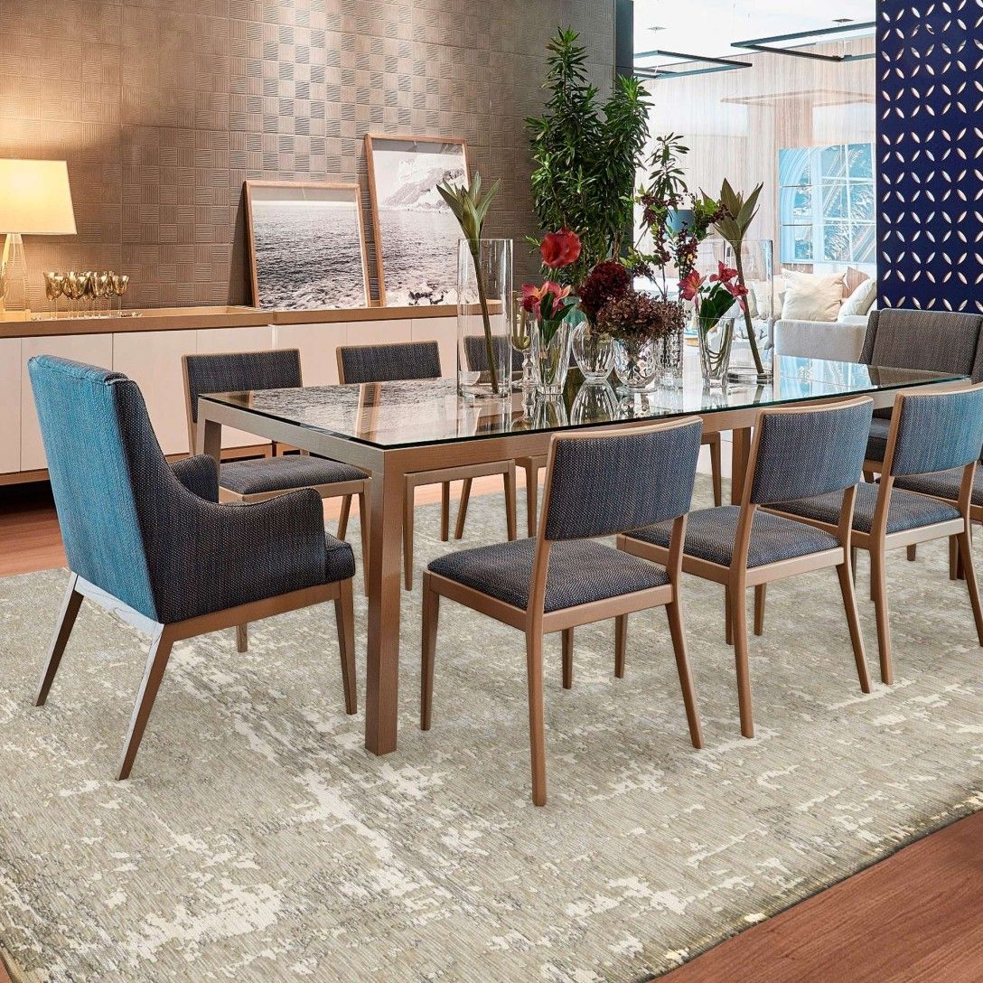 Paradise Living - Tapete Vintage Antik Cloud 241 Cru, detalhe do tapete em tons crús