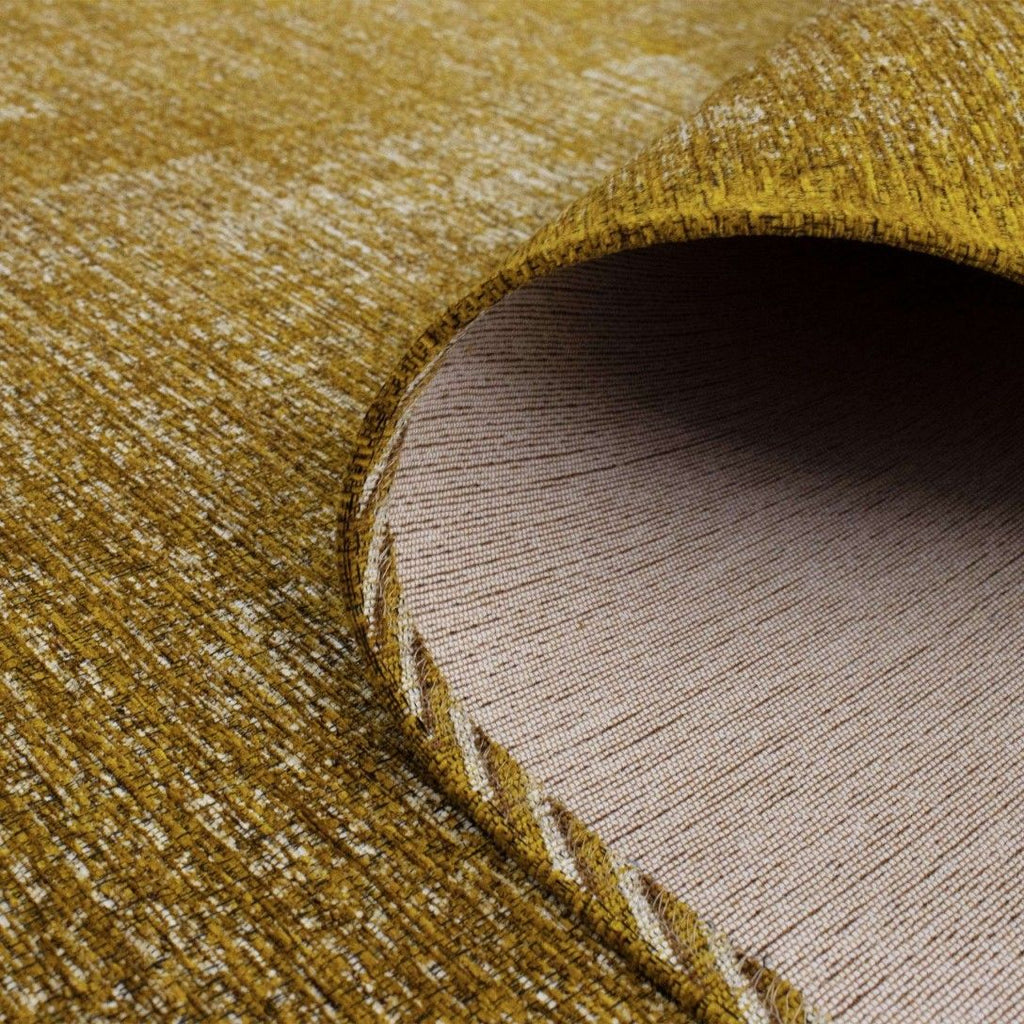Paradise Living – Tapete Vintage Burma 009 Amarelo mostarda, estilo vintage contemporâneo
