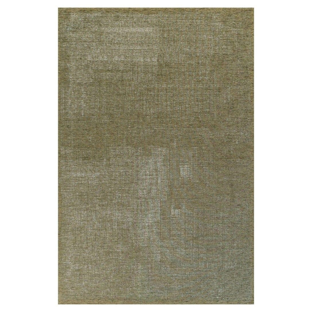 Paradise Living – Tapete Vintage Burma 018 Verde Seco, padrão liso com variações tonais em chenille