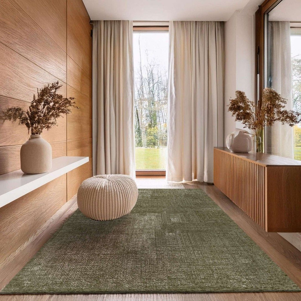 Paradise Living – Tapete Vintage Burma 018 Verde Seco, design vintage contemporâneo e resistente ao desgaste