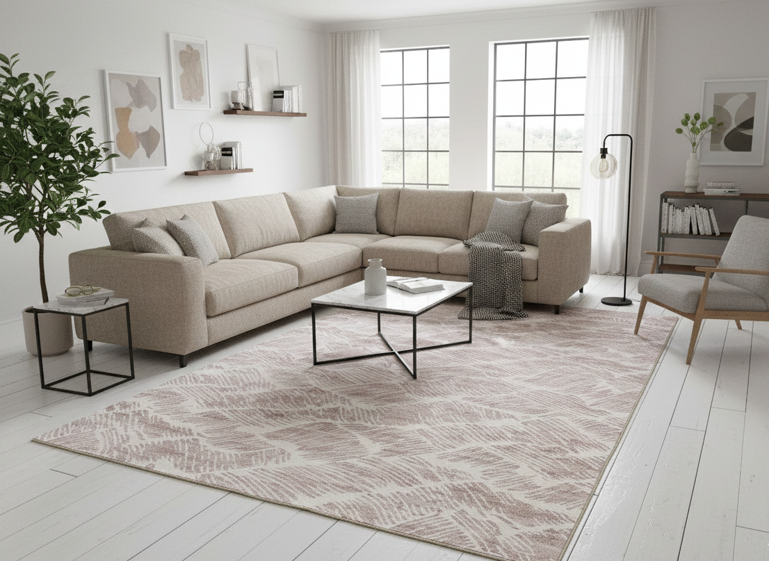Tapete Class bege — design clássico e atemporal, sala de estar | Paradise Living
