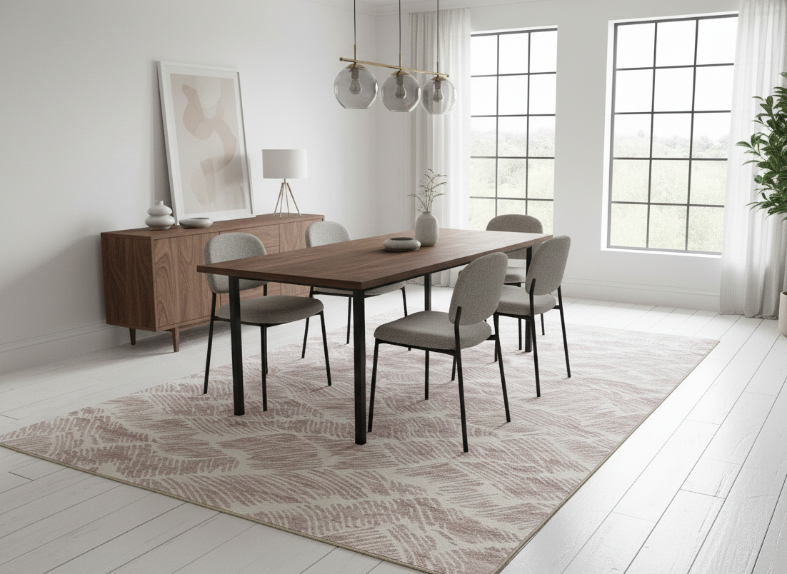 Tapete Class bege — design clássico e atemporal, sala de jantar | Paradise Living