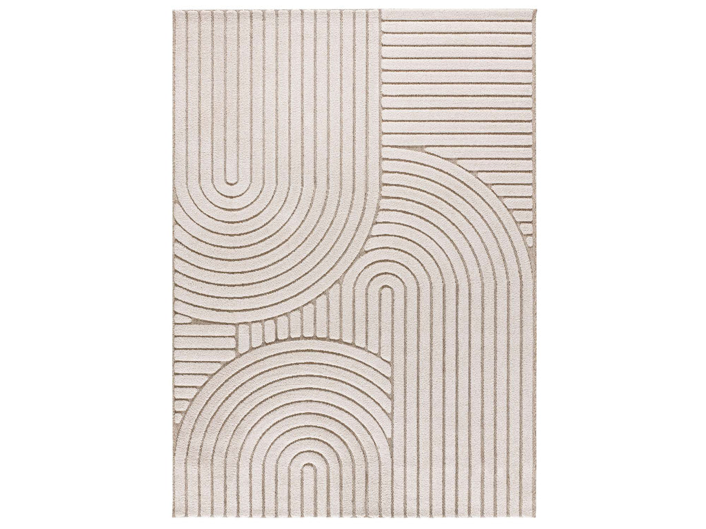 Tapete Diena branco com padrão decorativo, frontal | Paradise Living
