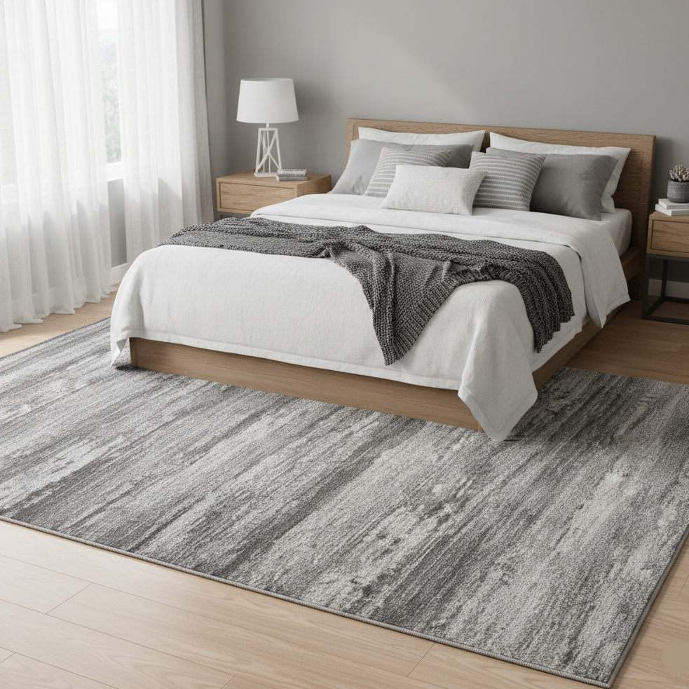 Tapete Drift cinza inspirado no oceano, quarto | Paradise Living