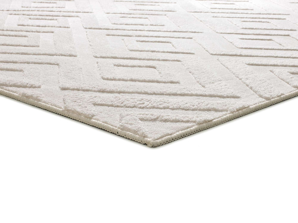 Tapete Estilo cinza creme com relevo, macro | Paradise Living