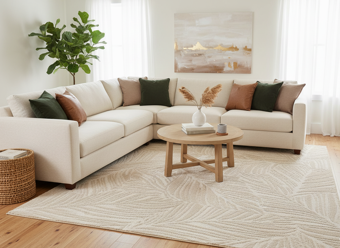 Tapete Karisma floral tropical bege — design exuberante, sala de estar | Paradise Living
