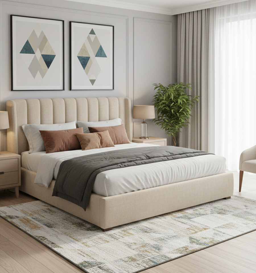 Tapete Kilis com padrão decorativo, quarto | Paradise Living