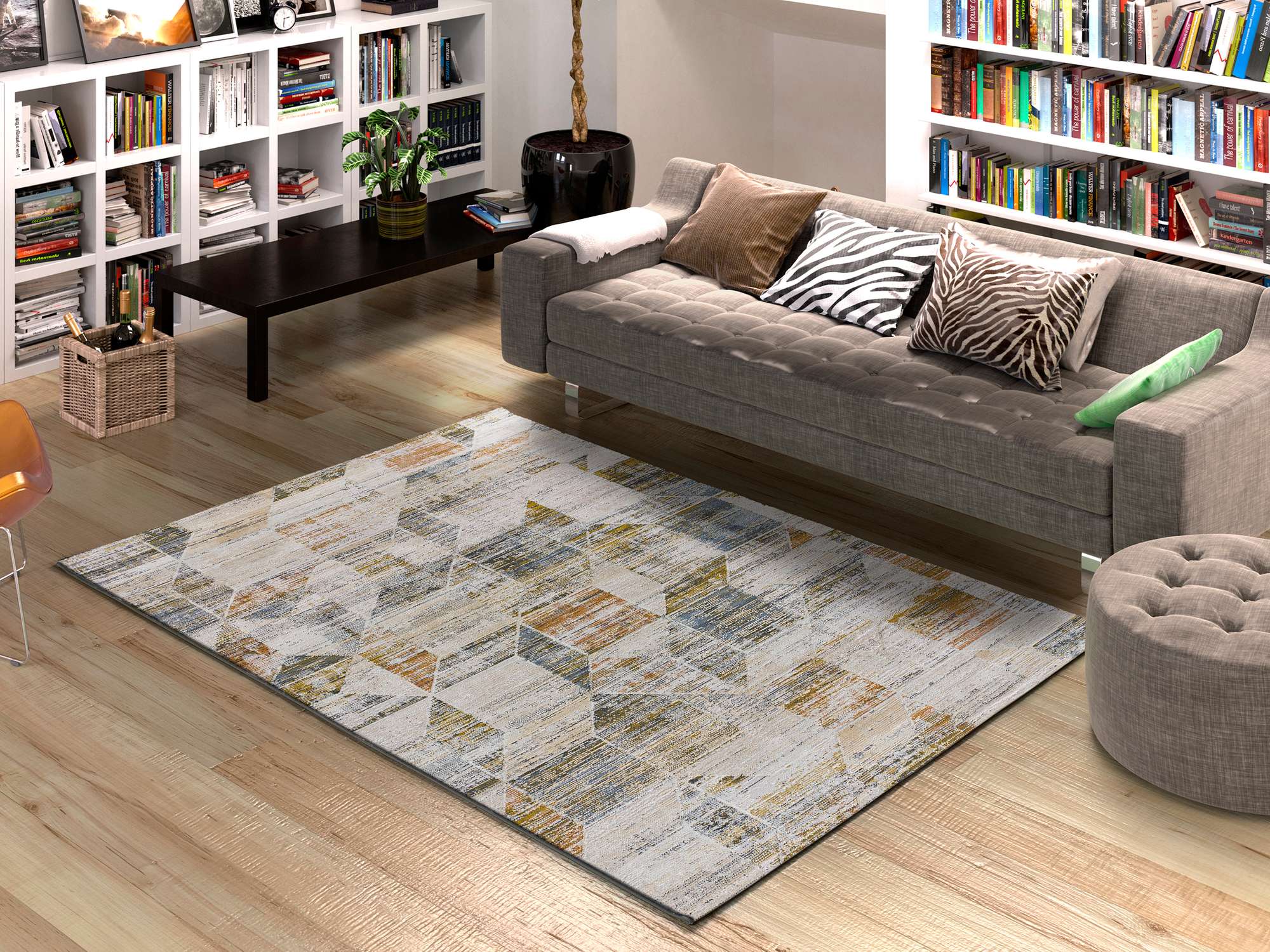 Tapete Kilis com padrão decorativo, sala de estar 2 | Paradise Living