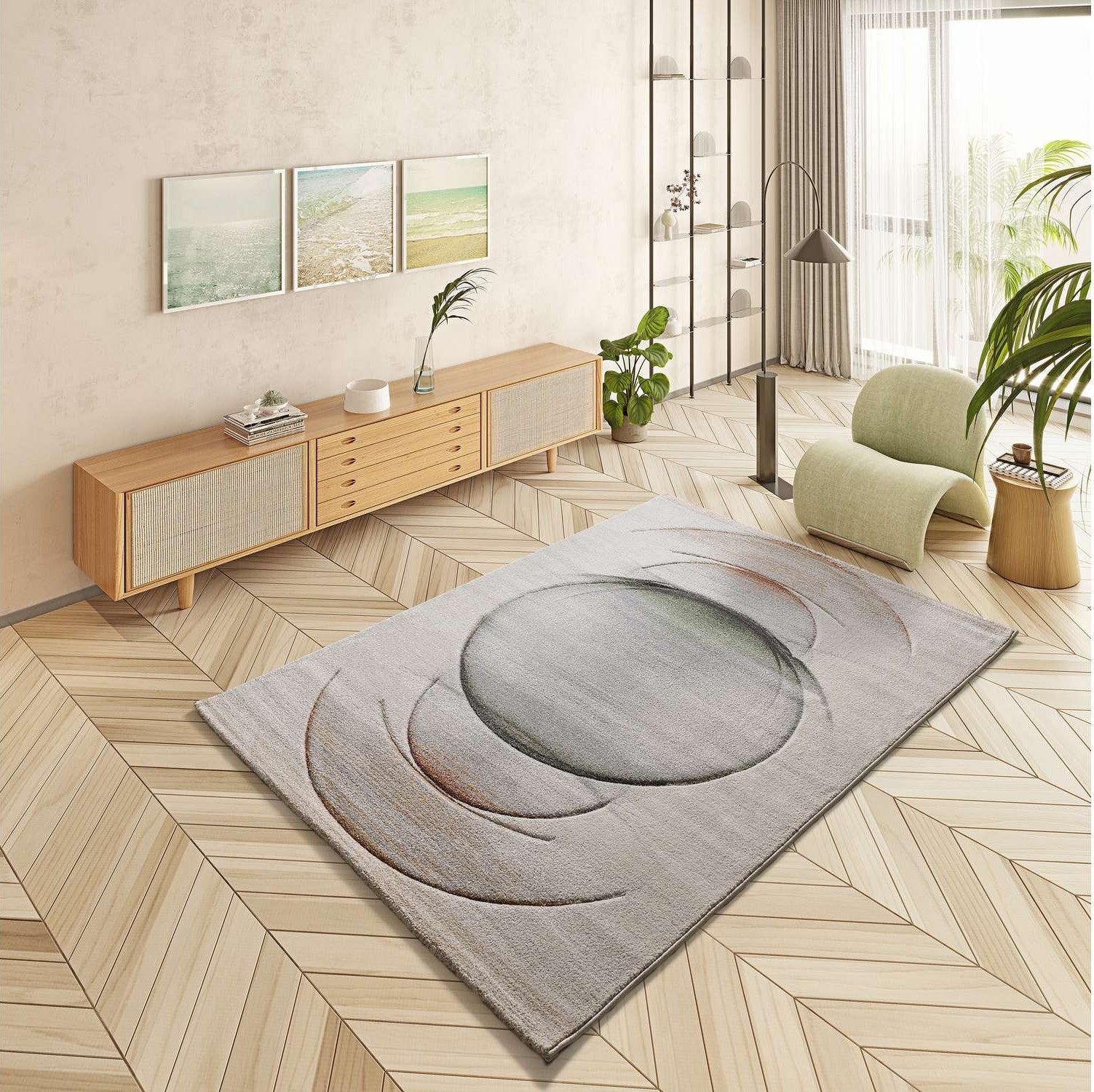 Tapete Libet com padrão decorativo, sala de estar 2 | Paradise Living