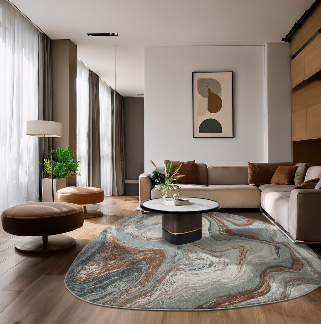 Paradise Living – Tapete Kira 63436/6250 em sala de estar
